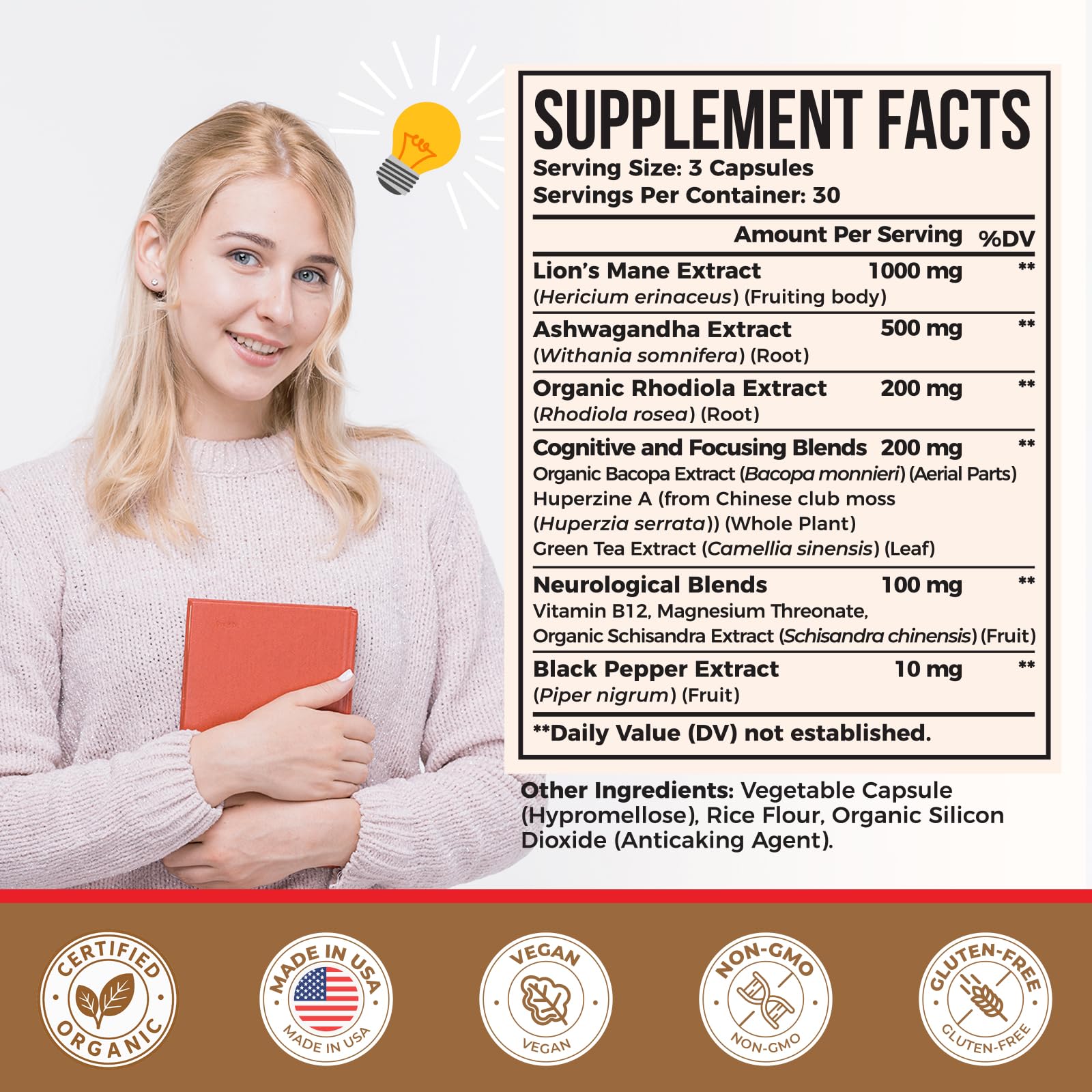 Zylvrax capsules with black pepper for enhanced absorption