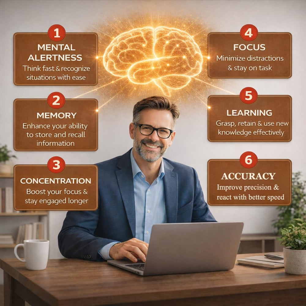 Zylvrax label highlights Lion's Mane and Ashwagandha for cognitive support