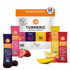 ZYN electrolyte drink mango pomegranate packet for daily hydration and flavor