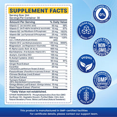 Zynutrvion liposomal drops with dropper enables easy on-the-go dosing.