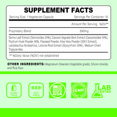 ZYY 15-Day Cleanse capsules ready for daily use to support digestion.