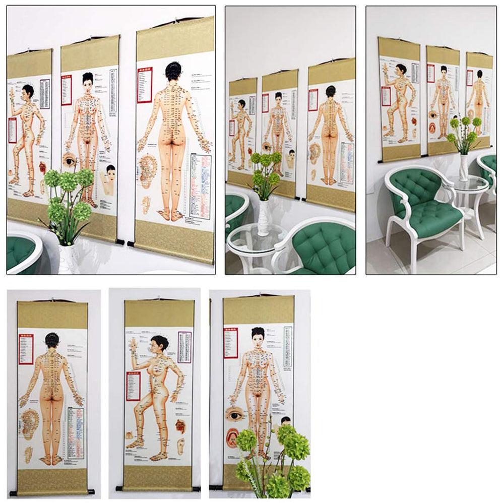 Zzooi silk poster features clear illustrations ready to hang in spaces